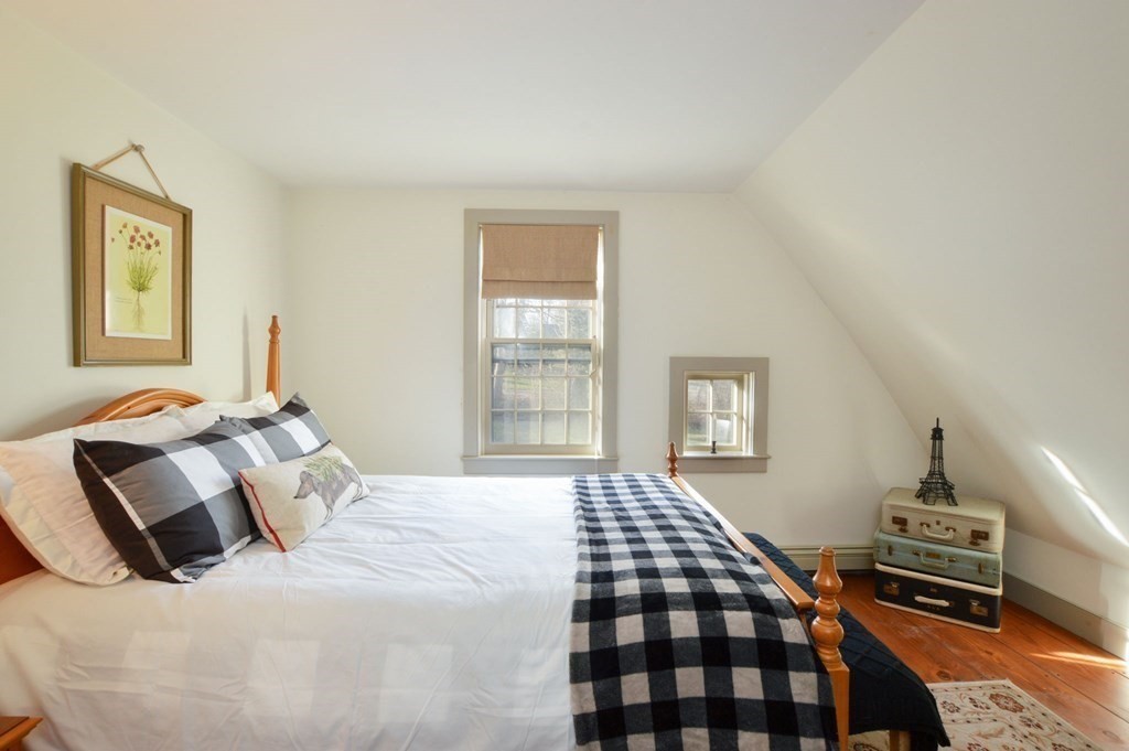3 Academy Road Sandwich, MA 02563 - Photo 27 of 41 a bedroom with a bed and wooden floor