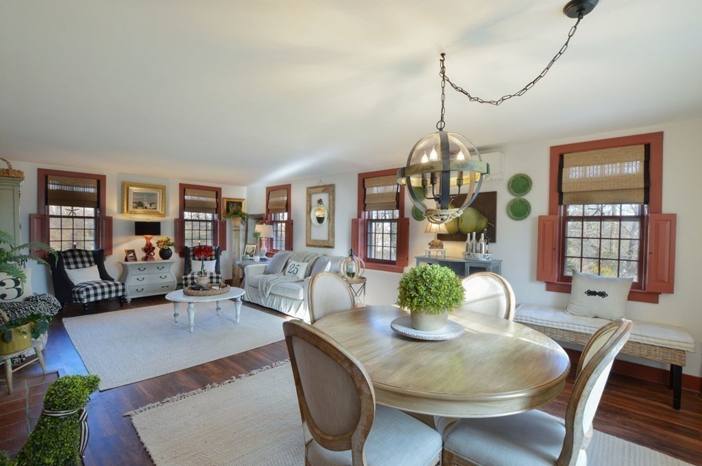 3 Academy Road Sandwich, MA 02563 - Photo 8 of 41 a view of a dining room with furniture window and wooden floor