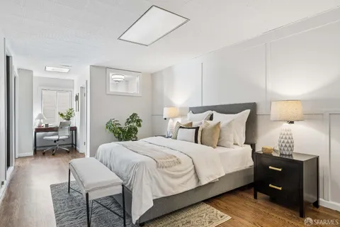 a view of a house with a large windows