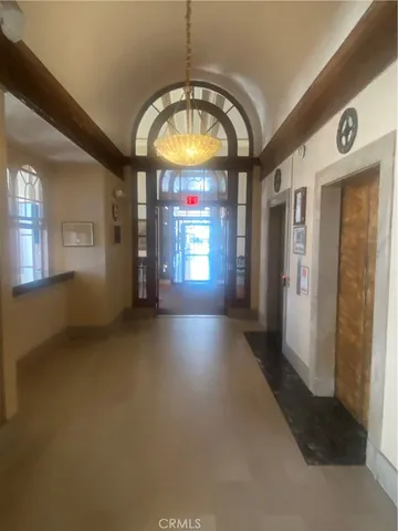 a view of a hallway