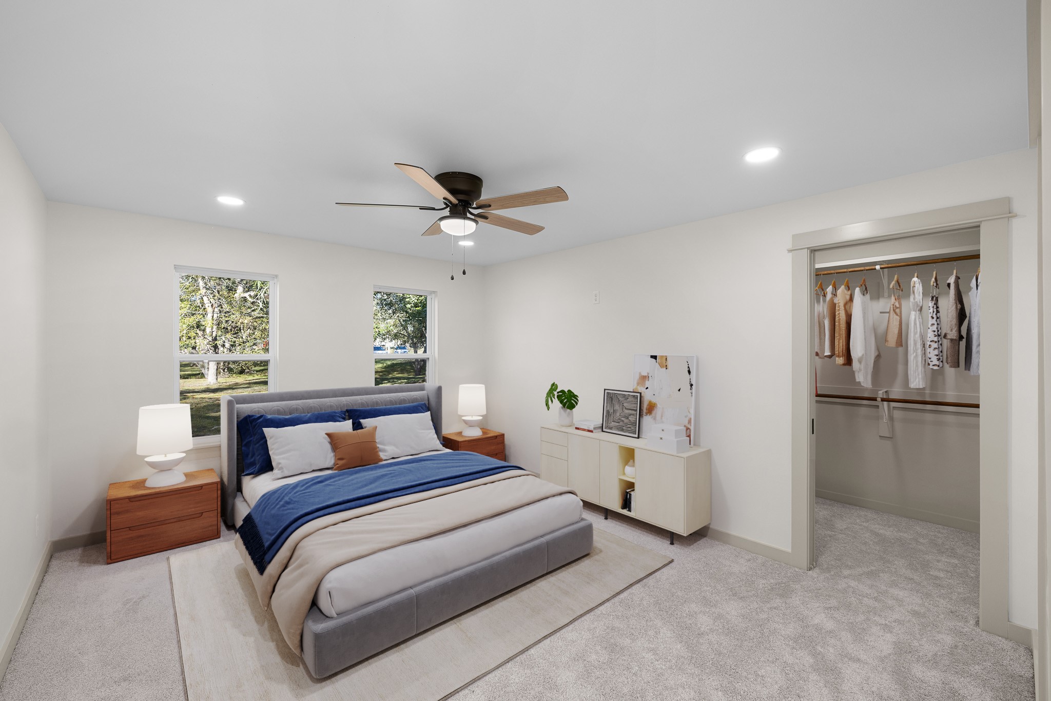 911 Eilers Street Schulenburg, TX 78956 - Photo 11 of 22 a bedroom with a bed and a window