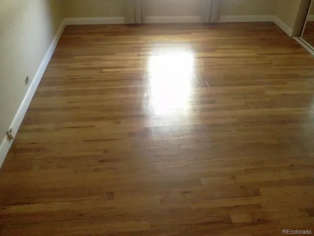 a view of wooden floor