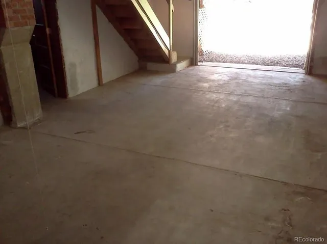 a view of empty room