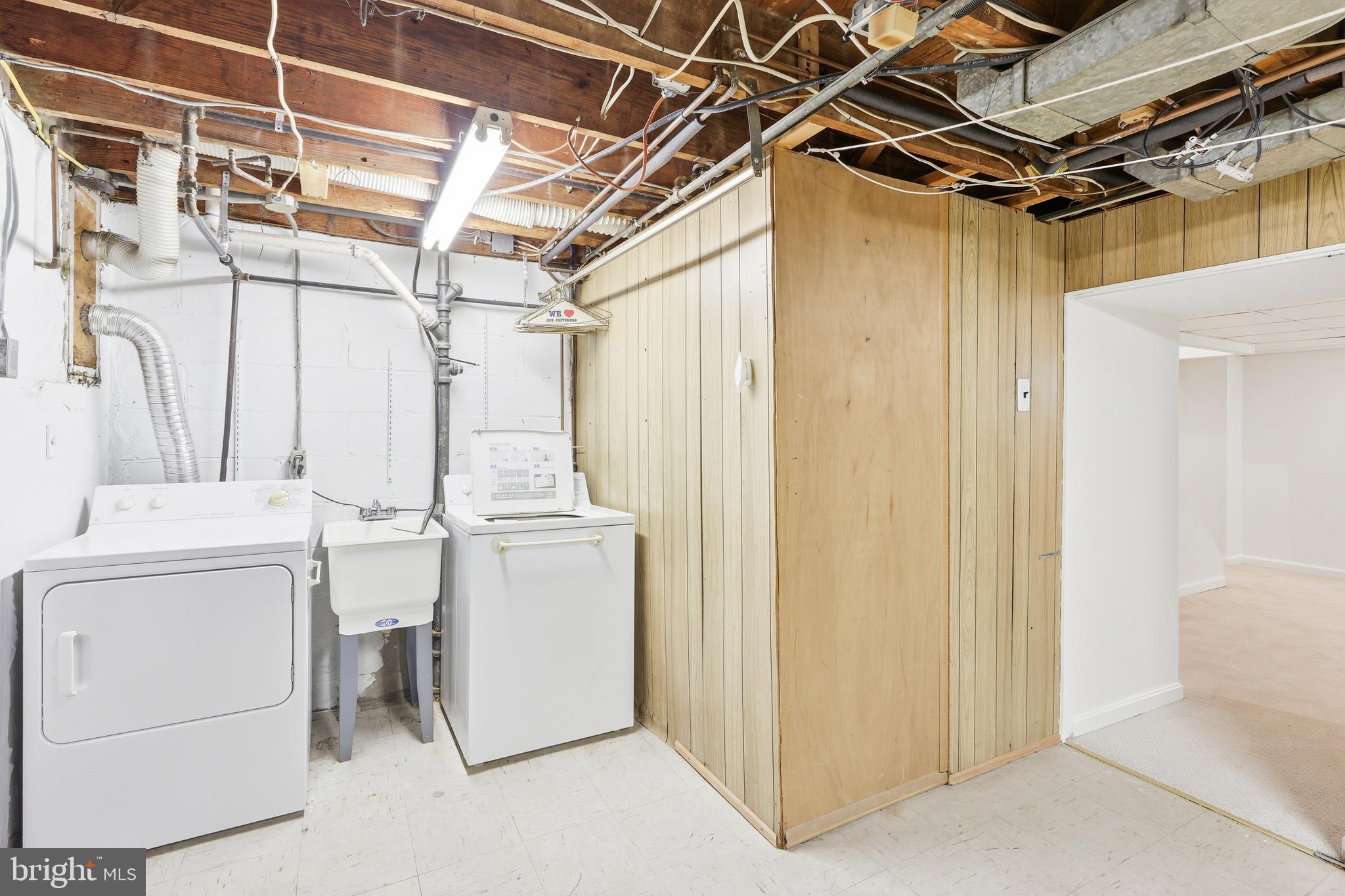 1421 West 41st Street Baltimore, MD 21211 - Photo 19 of 43 LL Laundry room walks outside thru attached shed