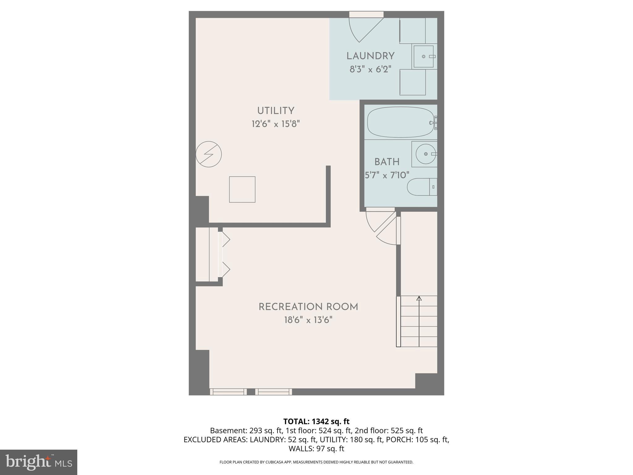 1421 West 41st Street Baltimore, MD 21211 - Photo 43 of 43 Lower level floor plan