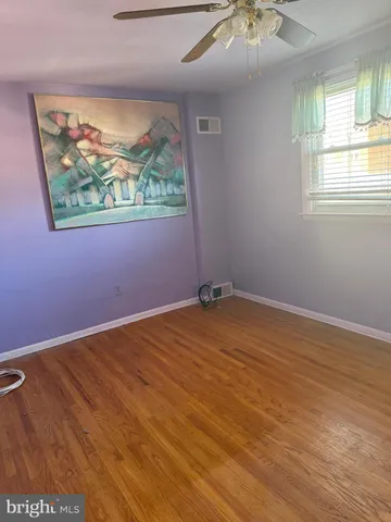 a view of a utility room and window