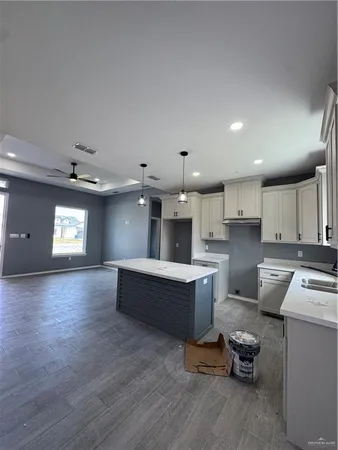 a view of an ocean beach