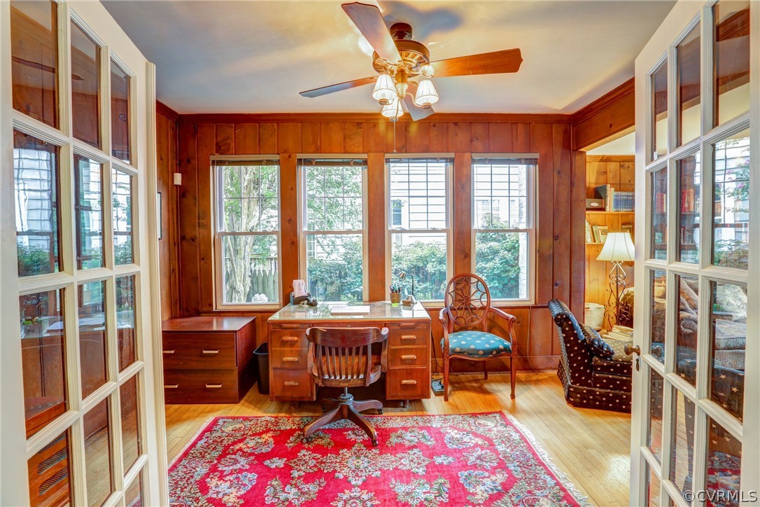 4227 Brook Road Richmond, VA 23227 - Photo 13 of 41 a bedroom with furniture and a large window