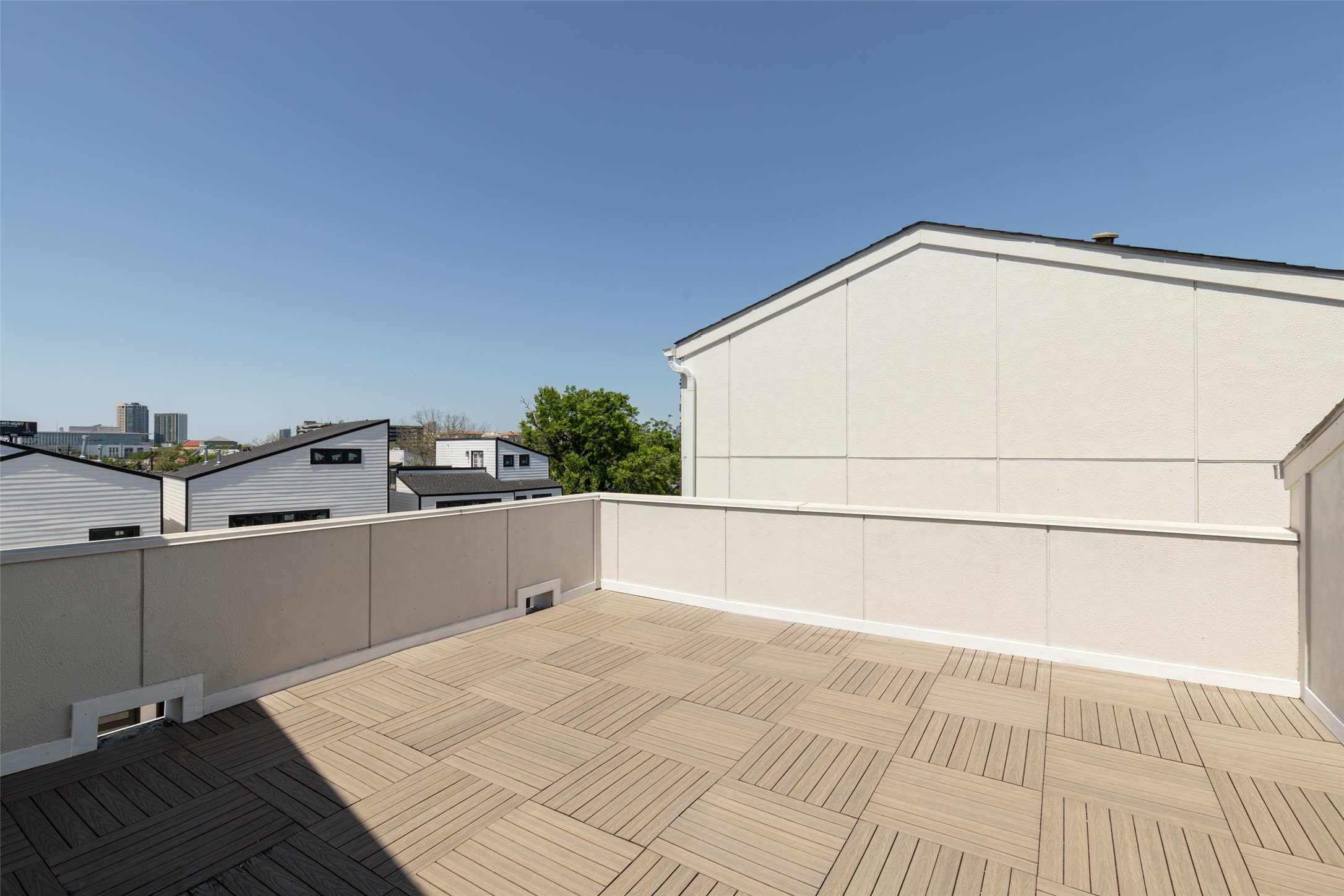 1613 Wheeler Avenue, Unit A Houston, TX 77004 - Photo 30 of 32 a view of a room with racks on the wall