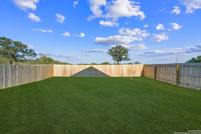 a view of a back yard