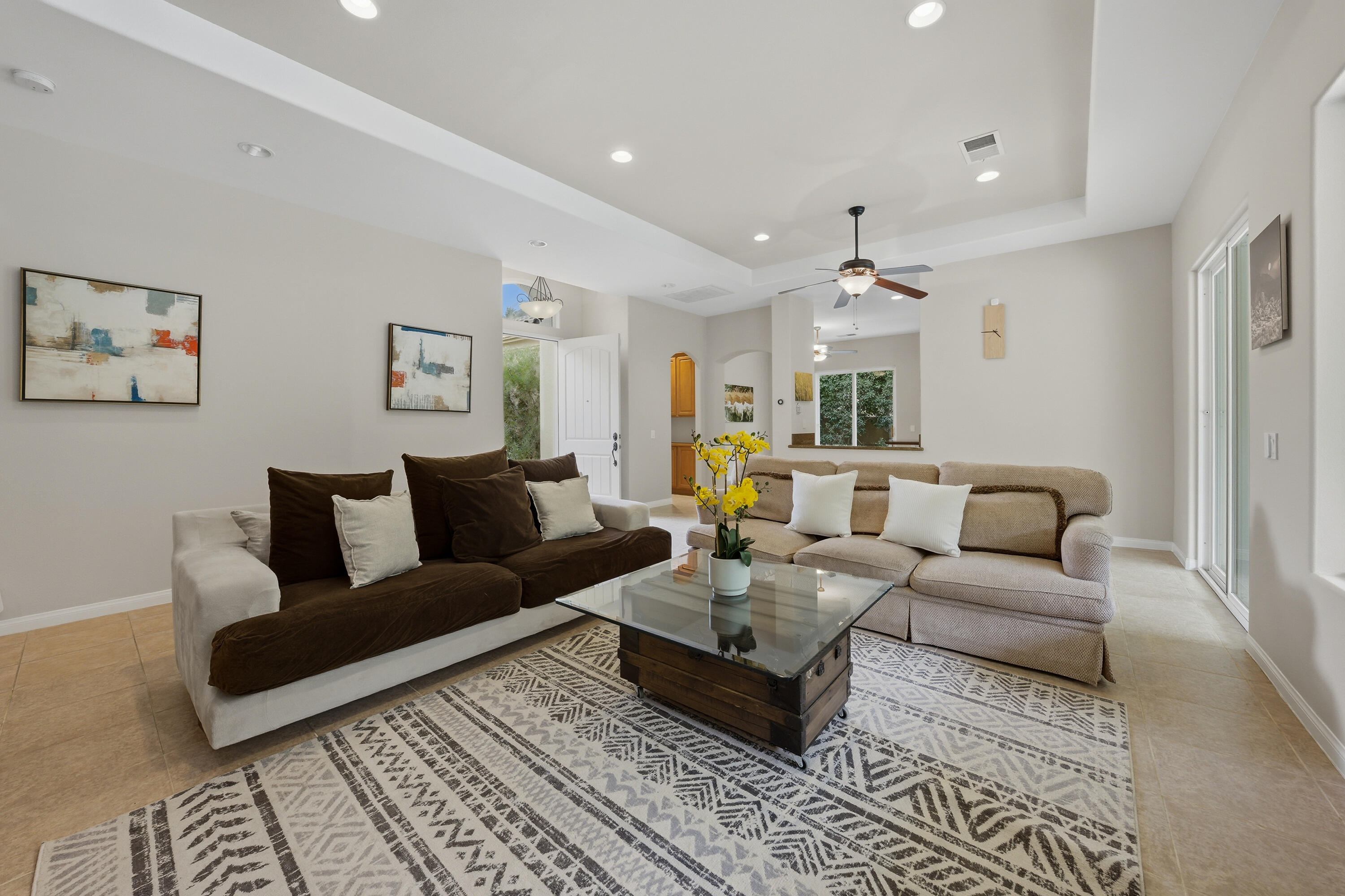 79120 Shadow Trail La Quinta, CA 92253 - Photo 19 of 60 a living room with furniture and a rug