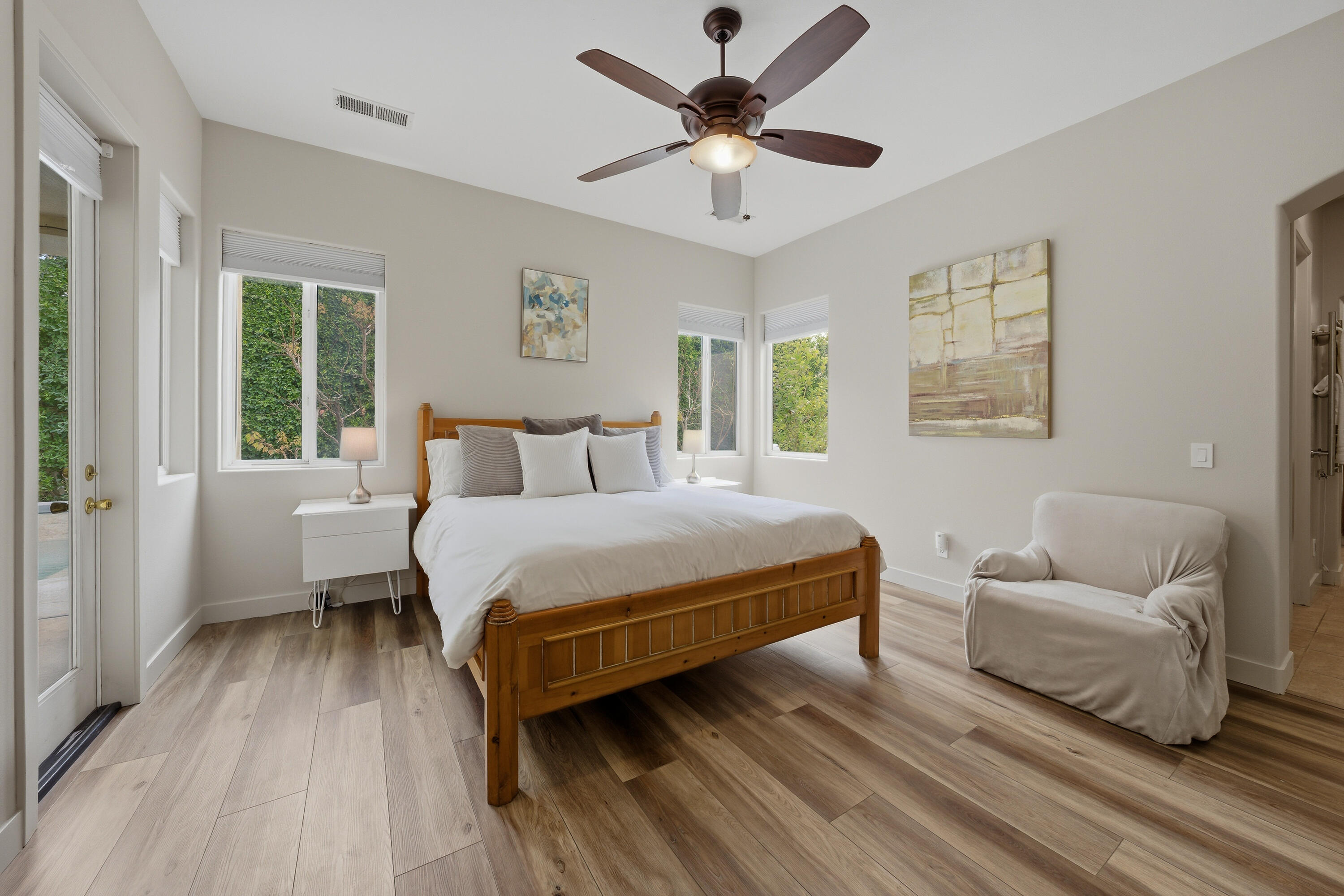 79120 Shadow Trail La Quinta, CA 92253 - Photo 34 of 60 a bedroom with a bed couch and window