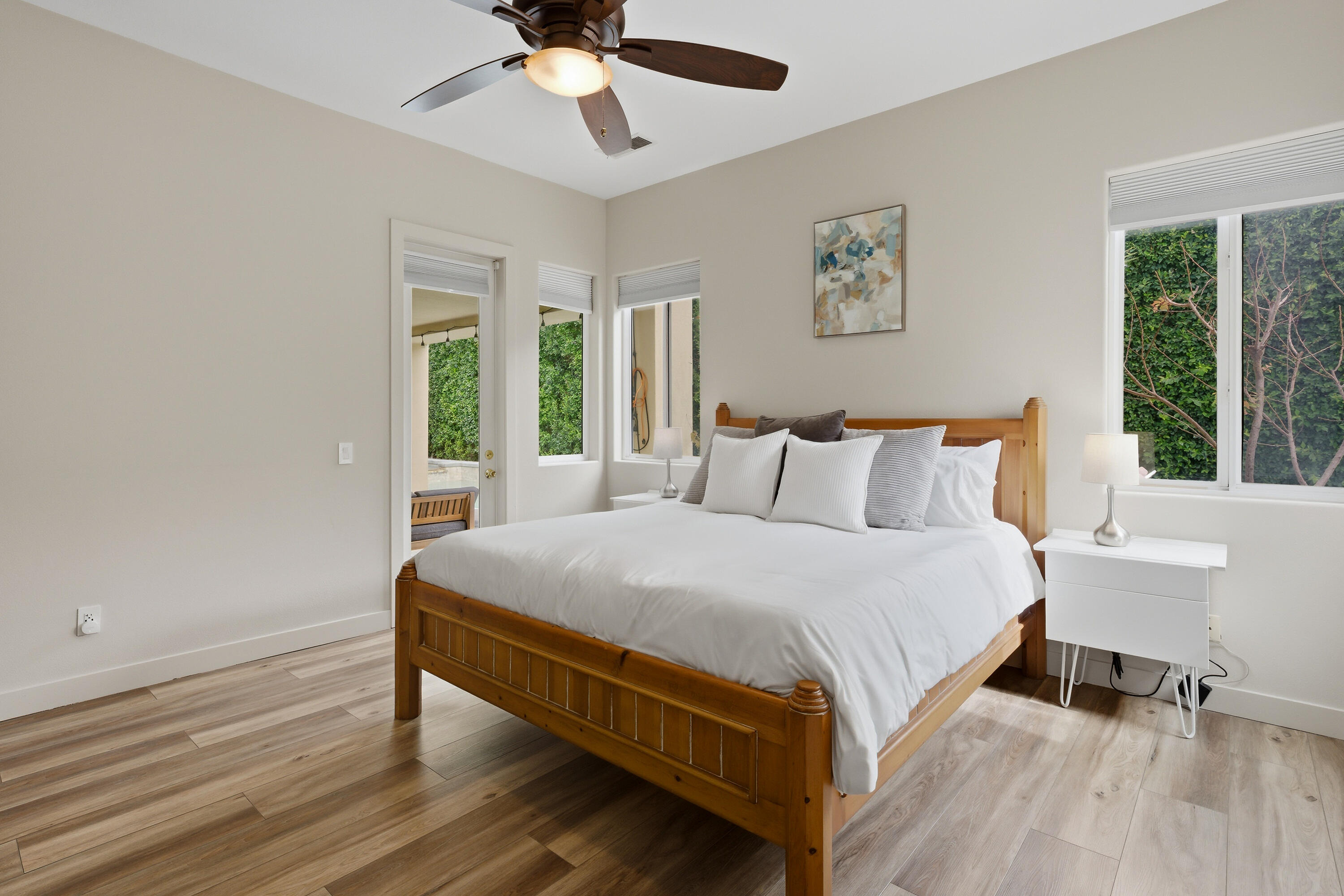 79120 Shadow Trail La Quinta, CA 92253 - Photo 35 of 60 a bedroom with a bed and a large window