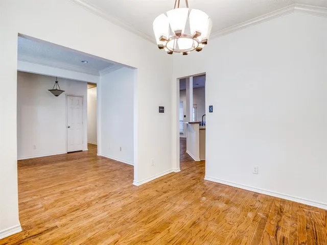 wooden floor in an empty room