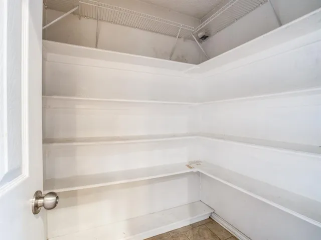 a view of a closet