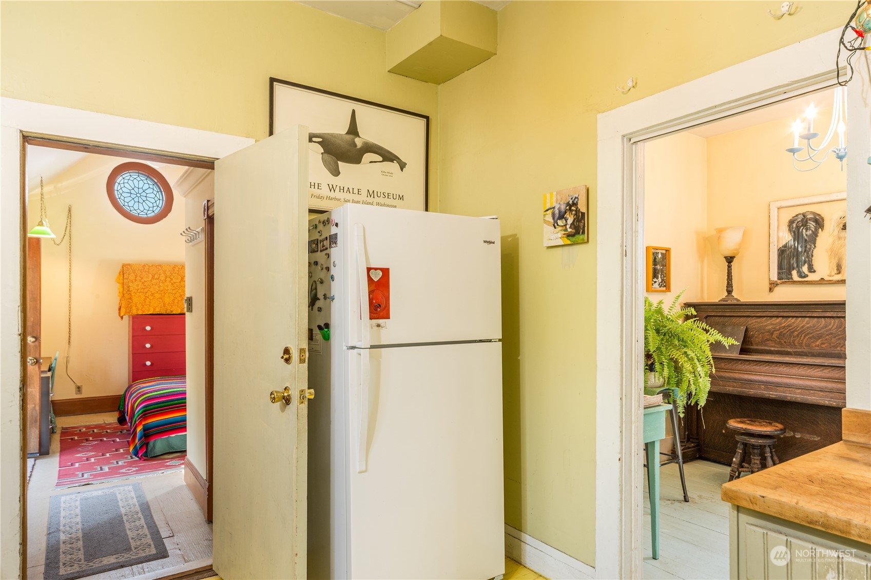 1441 Clay Street Port Townsend, WA 98368 - Photo 12 of 26 a white refrigerator freezer and a dishwasher