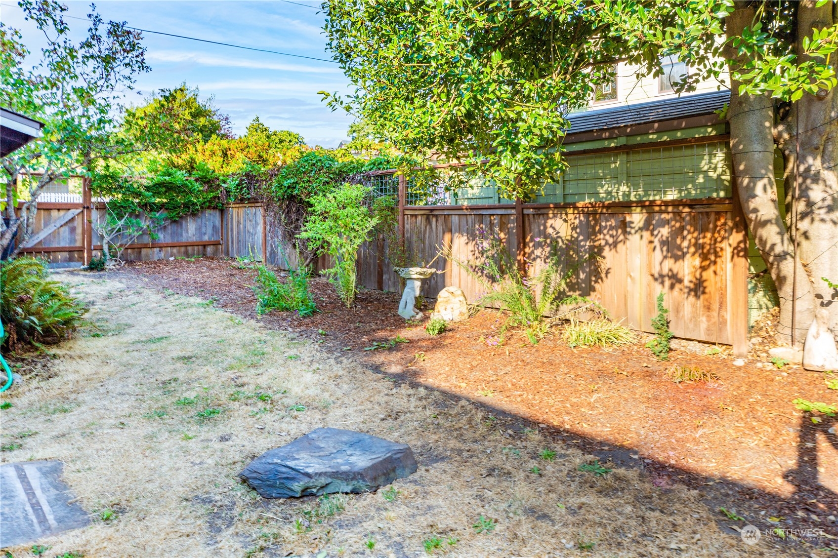 1441 Clay Street Port Townsend, WA 98368 - Photo 24 of 26 a view of a yard with plants and trees
