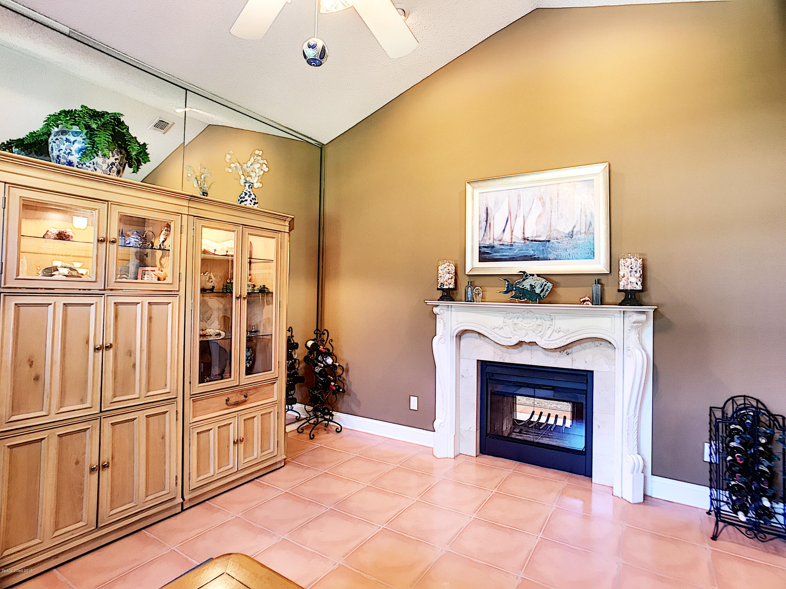 301 Lake Road Lake Mary, FL 32746 - Photo 41 of 47 Living Room fireplace