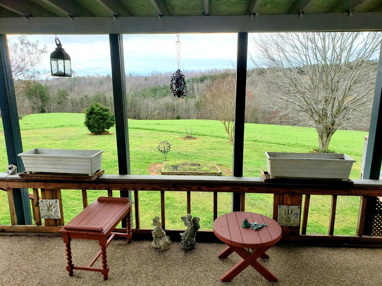 636 Beards Creek Road Ferrum, VA 24088 - Photo 27 of 52 636 beards view from master porch