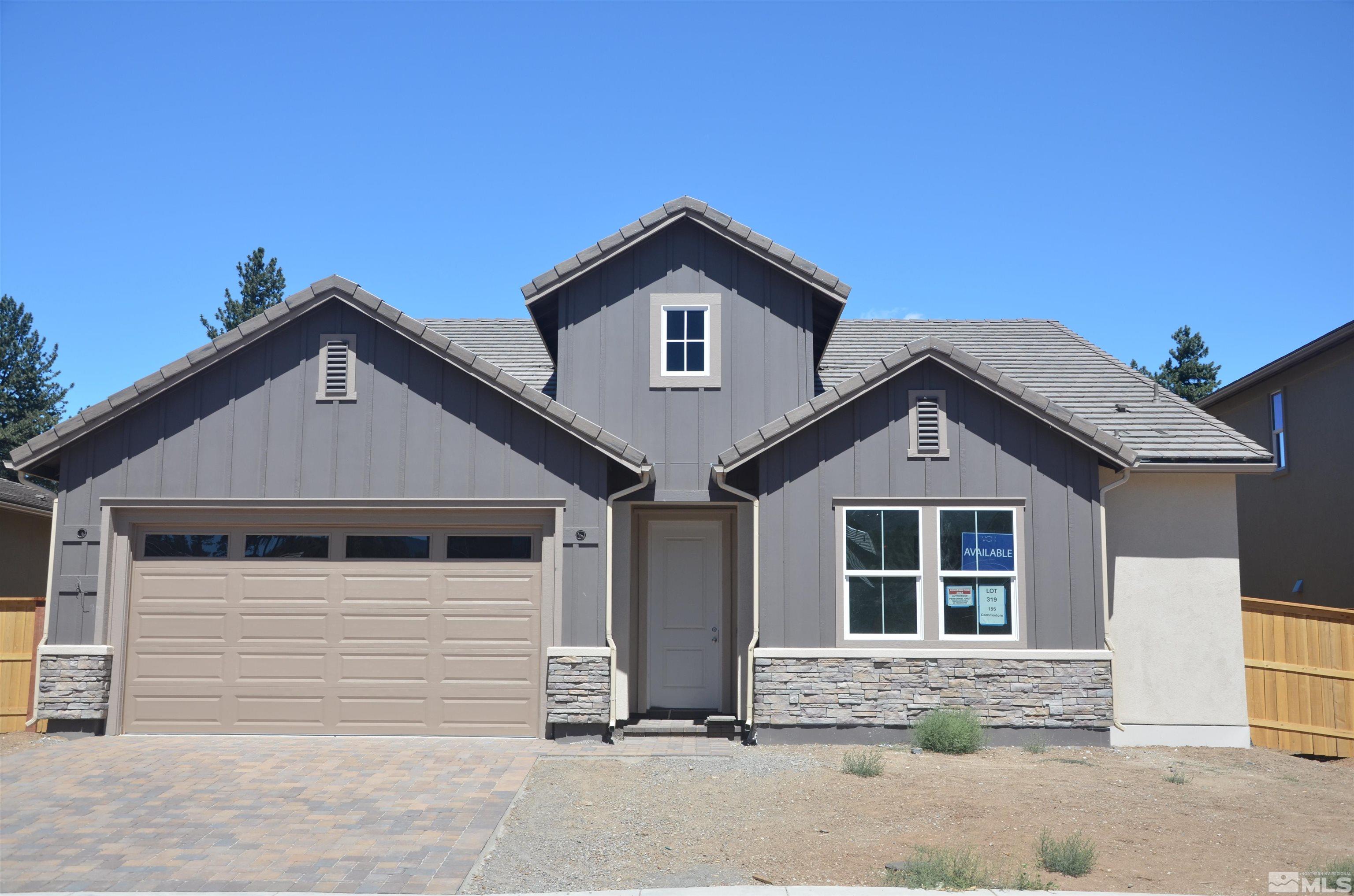 195 Commodore Drive, Unit HOMESITE 319 Reno, NV 89439 - Photo 1 of 3 Photo 1
