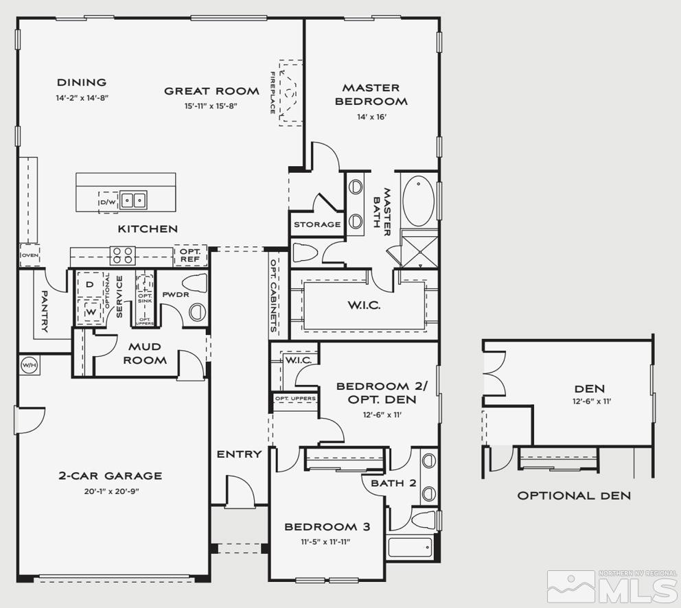 195 Commodore Drive, Unit HOMESITE 319 Reno, NV 89439 - Photo 3 of 3 Photo 3