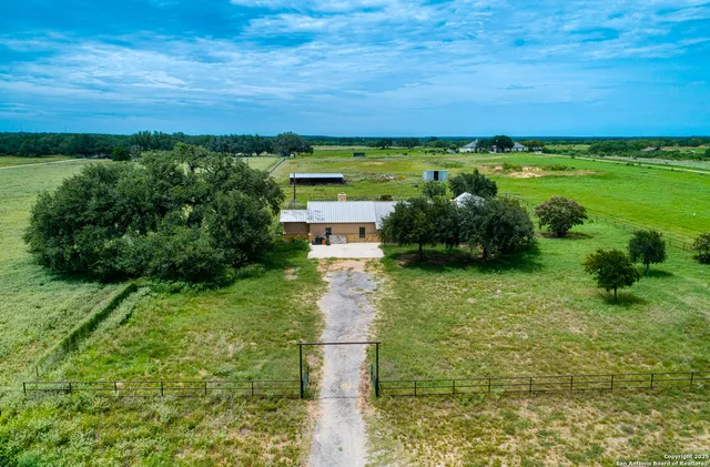 a view of a lake with a city