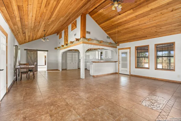 a view of a building with a outdoor space