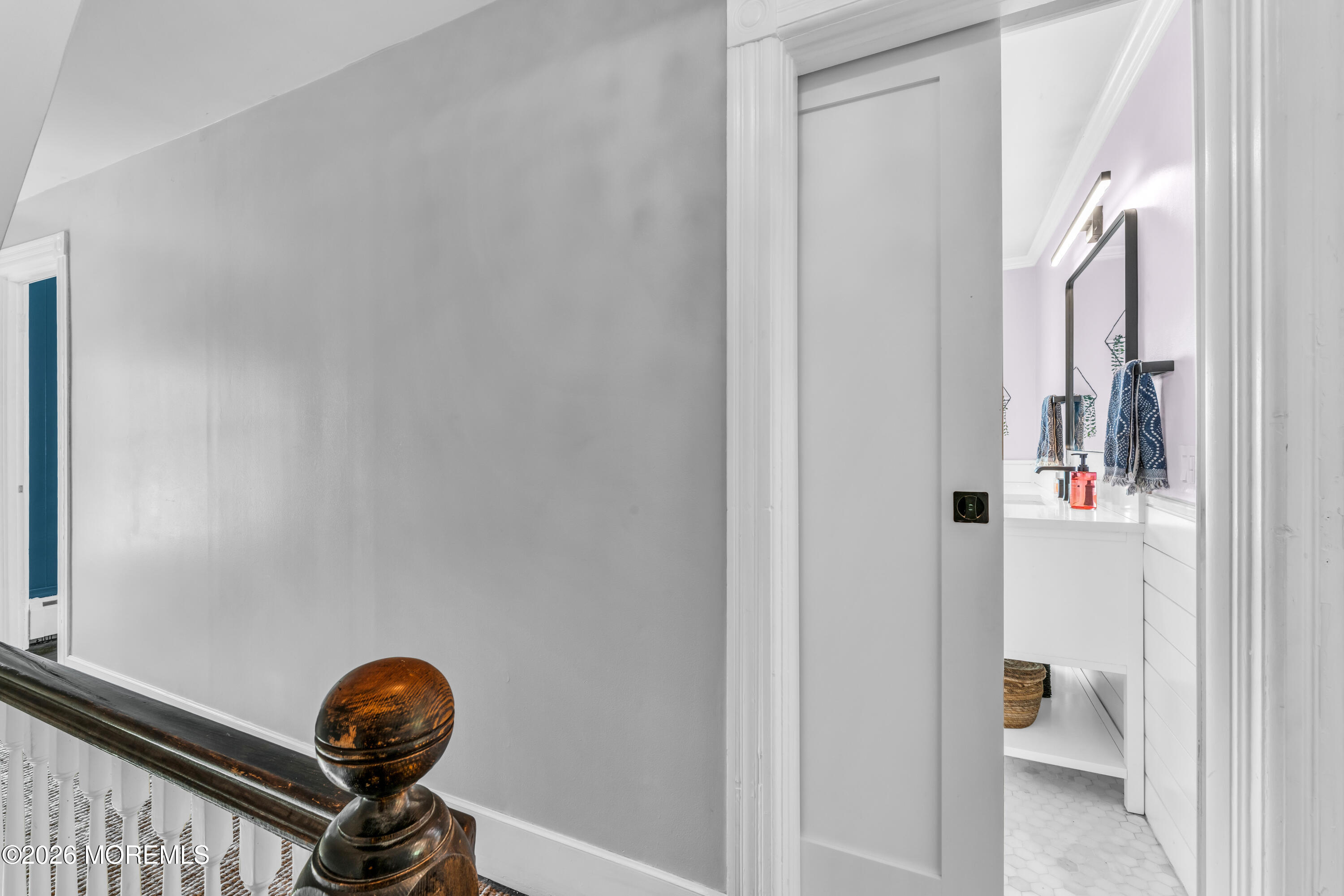475 Locust Point Road Rumson, NJ 07760 - Photo 24 of 83 Master Bath with Pocket Door