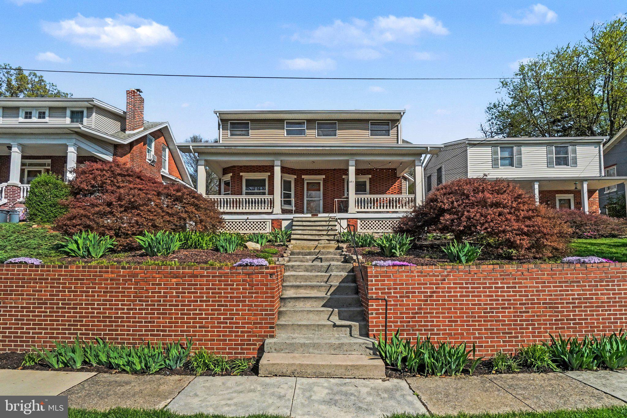 front view of a house
