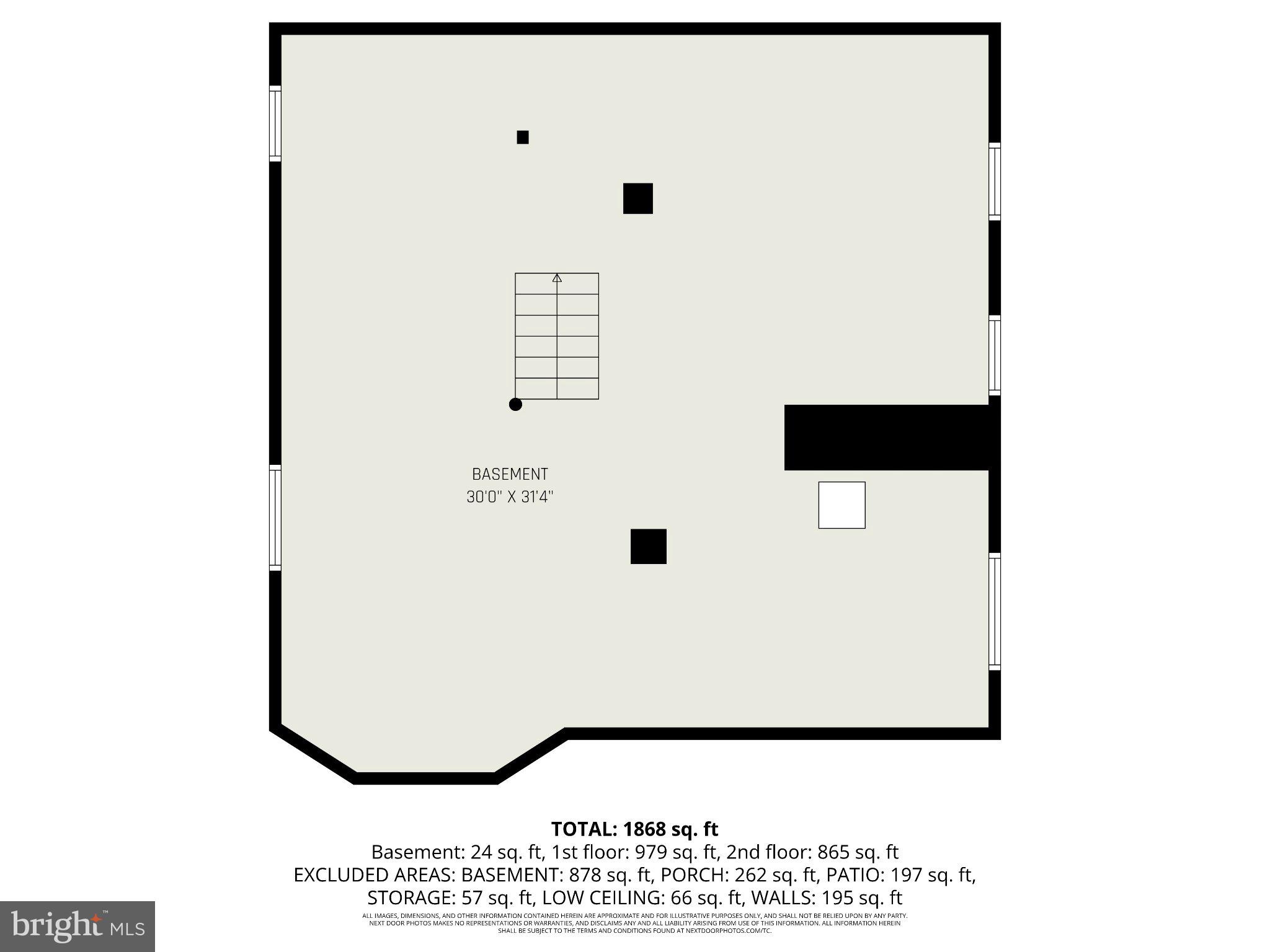 321 Walnut Street Lemoyne, PA 17043 - Photo 33 of 34 a picture of a floor plan