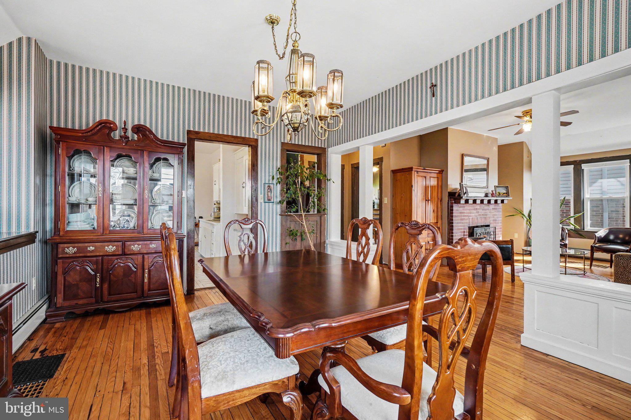 321 Walnut Street Lemoyne, PA 17043 - Photo 8 of 34 a view of a dining room with furniture window and wooden floor