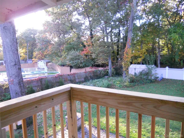 a view of a porch