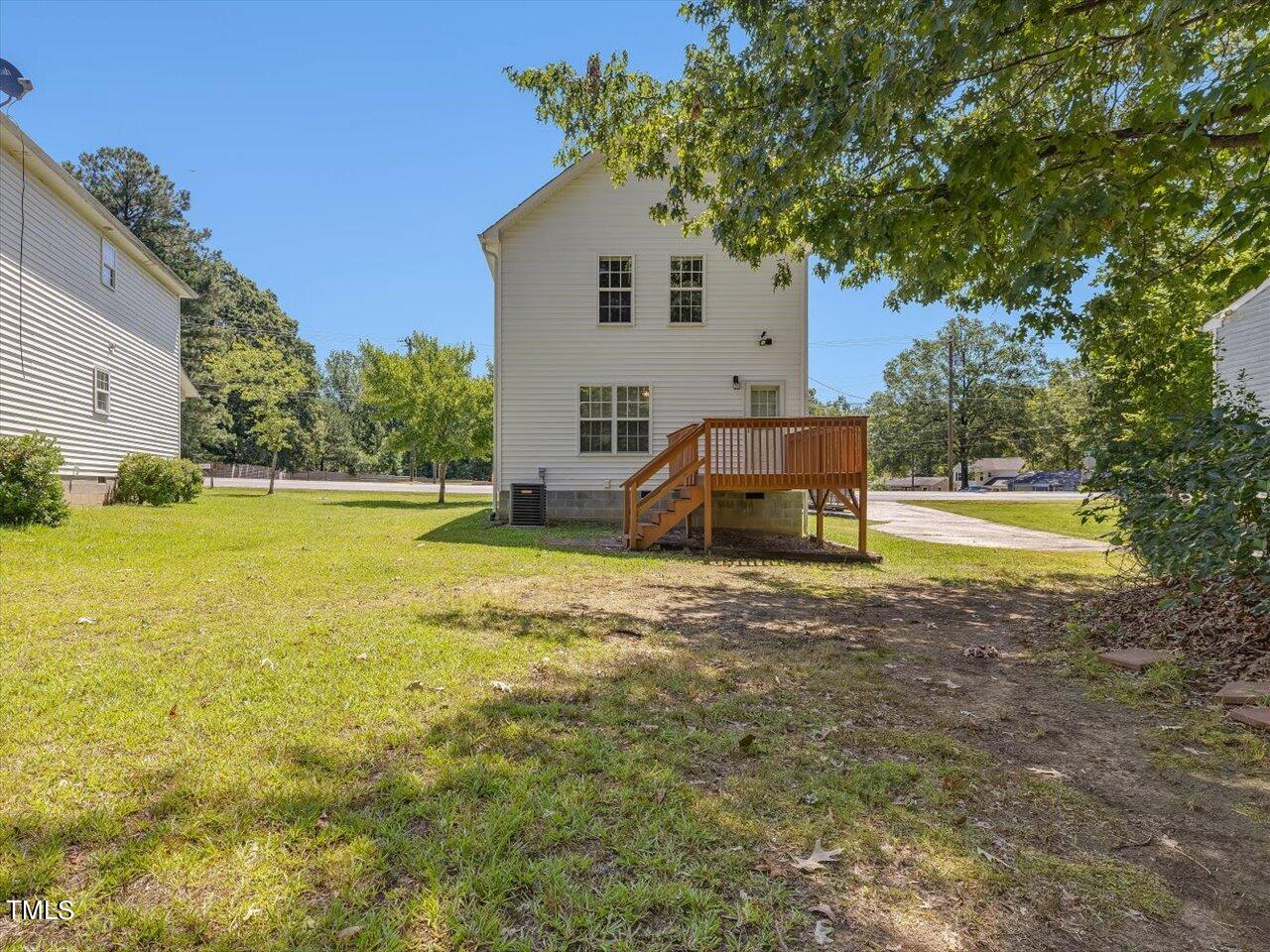 2907 Dearborn Drive Durham, NC 27704 - Photo 47 of 52 a view of a house with a yard
