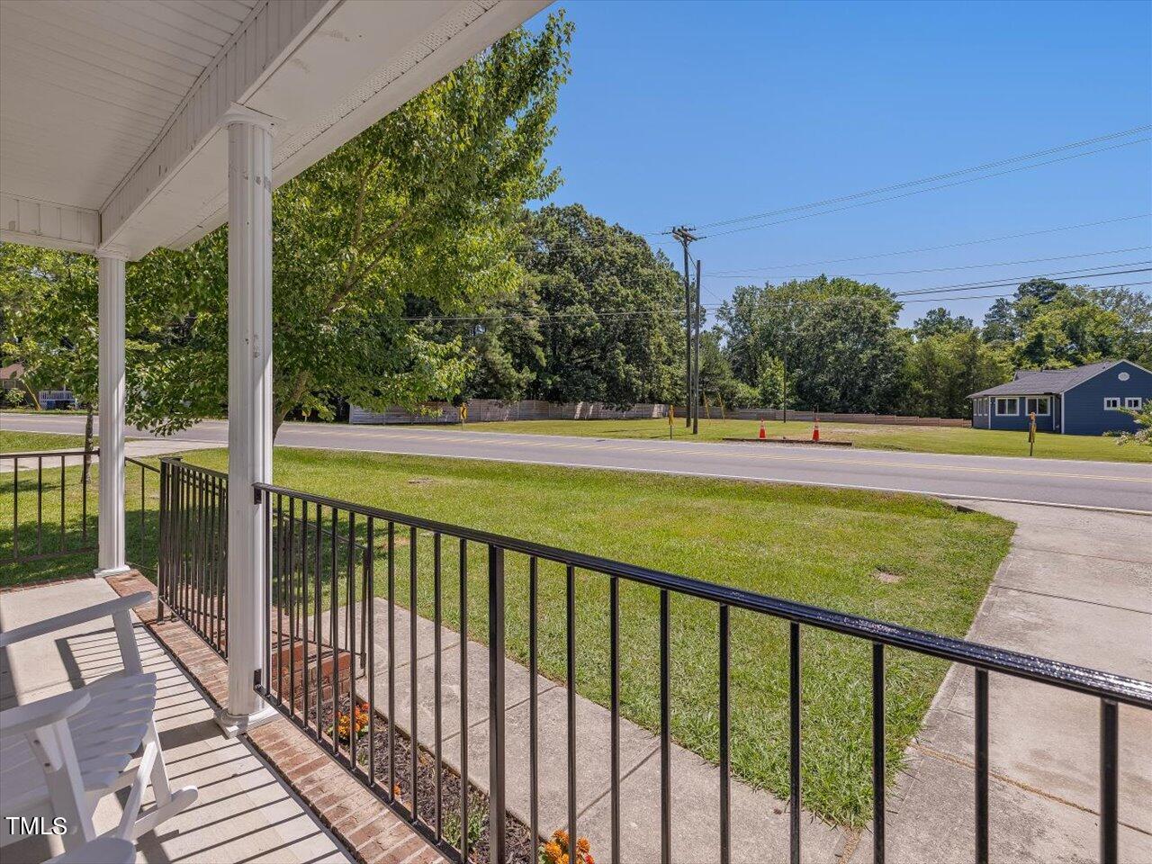 2907 Dearborn Drive Durham, NC 27704 - Photo 6 of 52 a view of a balcony with lake view