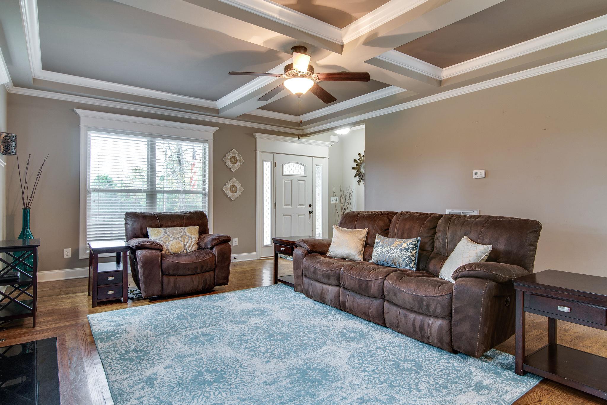 737 Harkreader Road Mount Juliet, TN 37122 - Photo 5 of 26 a living room with furniture and a large window