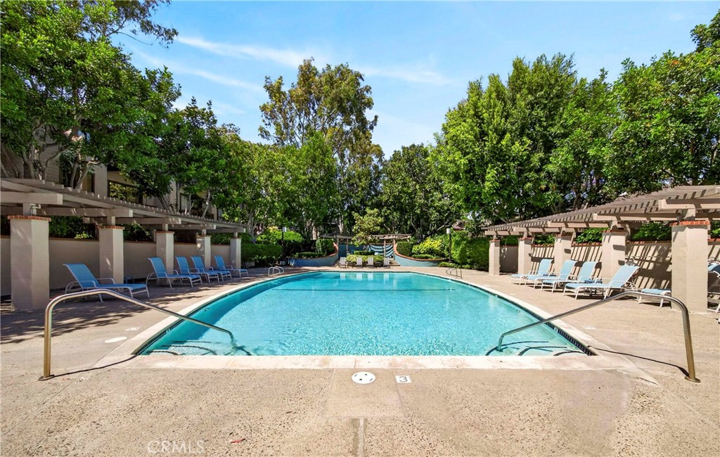 9 Madrona Irvine, CA 92612 - Photo 34 of 38 swimming pool view with a outdoor seating