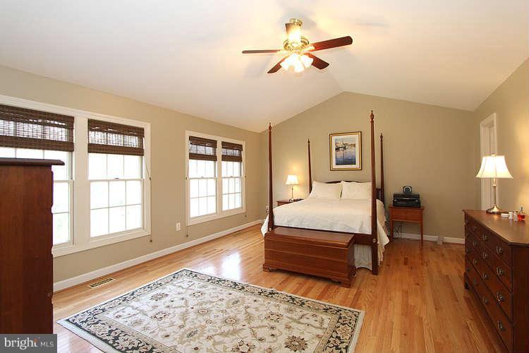 4619 Brightwood Road Olney, MD 20832 - Photo 17 of 30 Master bedroom with vaulted ceiling