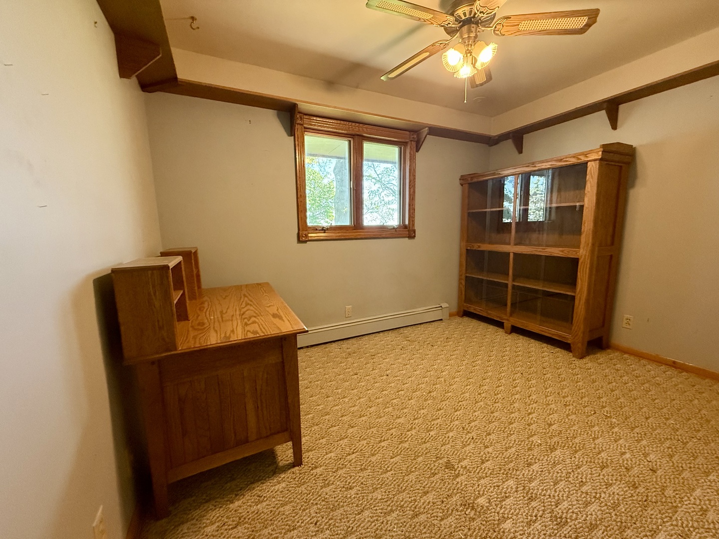 2052 County Road 3000 North Rantoul, IL 61866 - Photo 16 of 21 a view of an empty room with a window