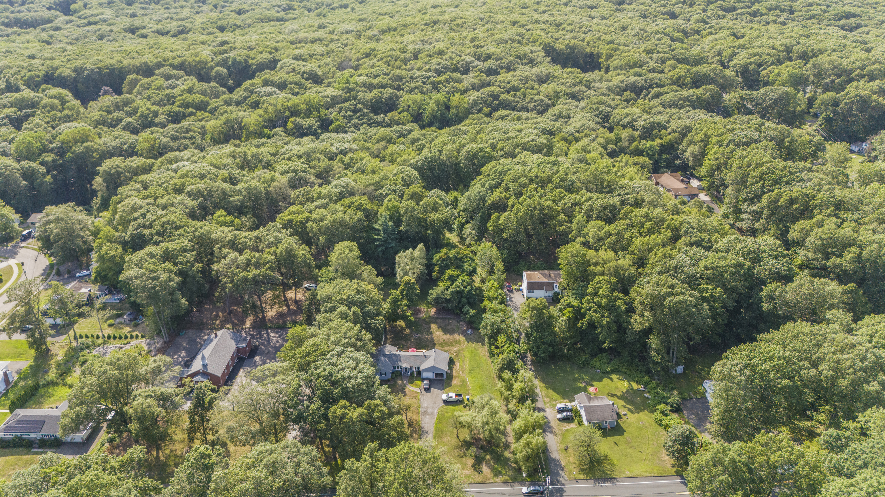1378 Shepard Avenue Hamden, CT 06518 - Photo 12 of 15 an aerial view of residential houses with outdoor space