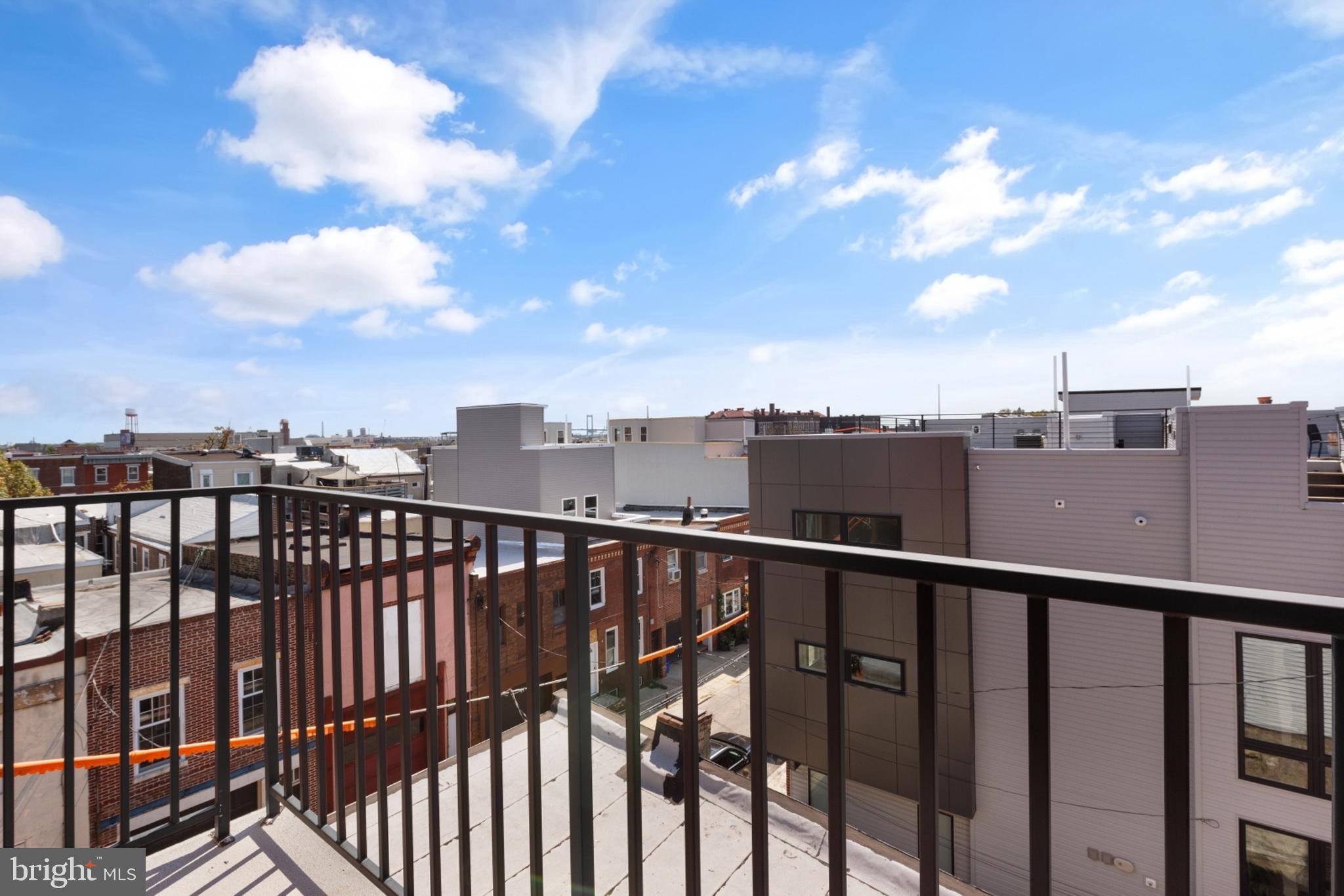 1701 South 4th Street, Unit 407 Philadelphia, PA 19148 - Photo 11 of 31 a view of city from a balcony