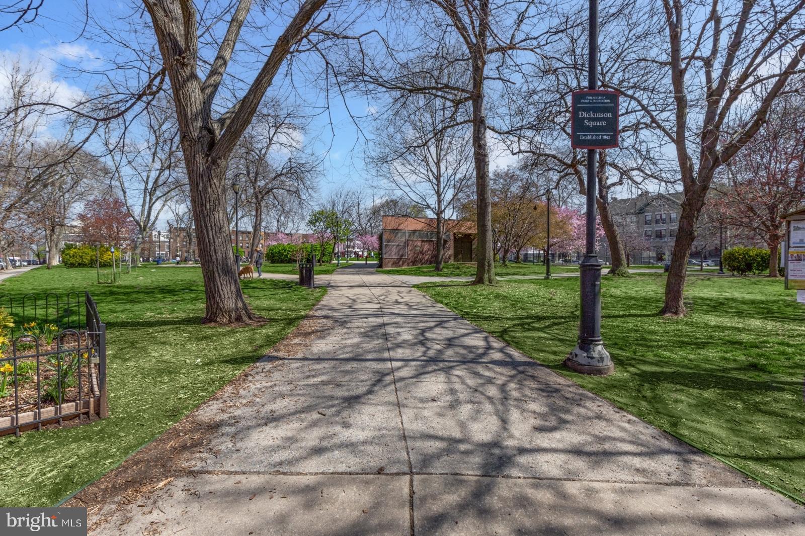 1701 South 4th Street, Unit 407 Philadelphia, PA 19148 - Photo 30 of 31 a view of a park with tree s