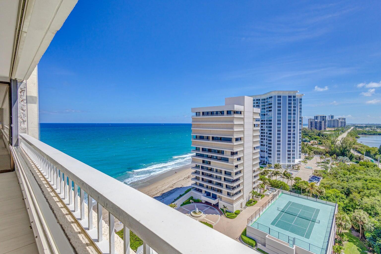 5280 North Ocean Drive, Unit 12F Riviera Beach, FL 33404 - Photo 64 of 66 BALCONY