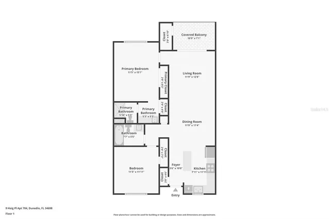 $375,000 | 9 Haig Place, Unit 704, Dunedin, FL 34698