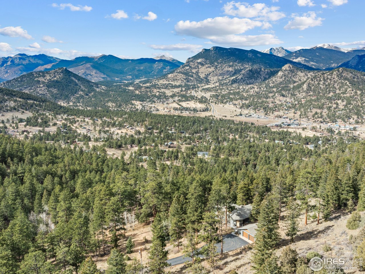 1267 Upper Venner Road Estes Park, CO 80517 - Photo 2 of 44 a view of a sky from a city