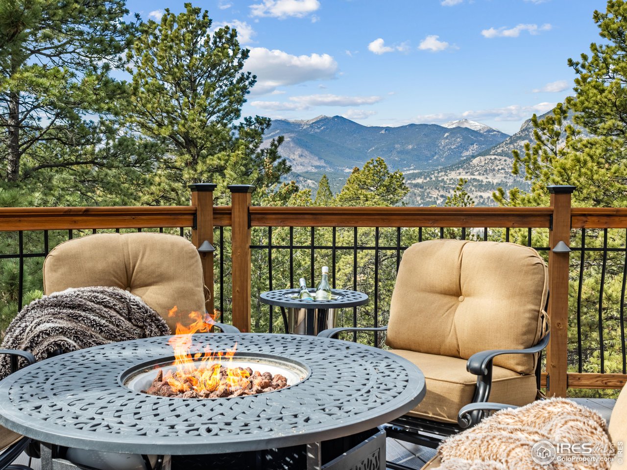1267 Upper Venner Road Estes Park, CO 80517 - Photo 21 of 44 Relax on the upper level wrap around Trex deck and soak in the views!