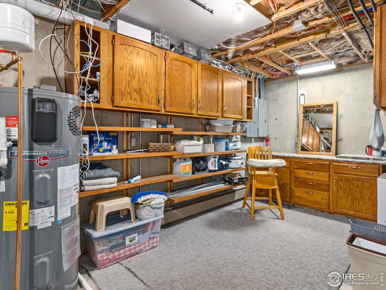 1267 Upper Venner Road Estes Park, CO 80517 - Photo 38 of 44 This is the laundry/mechanical/workroom