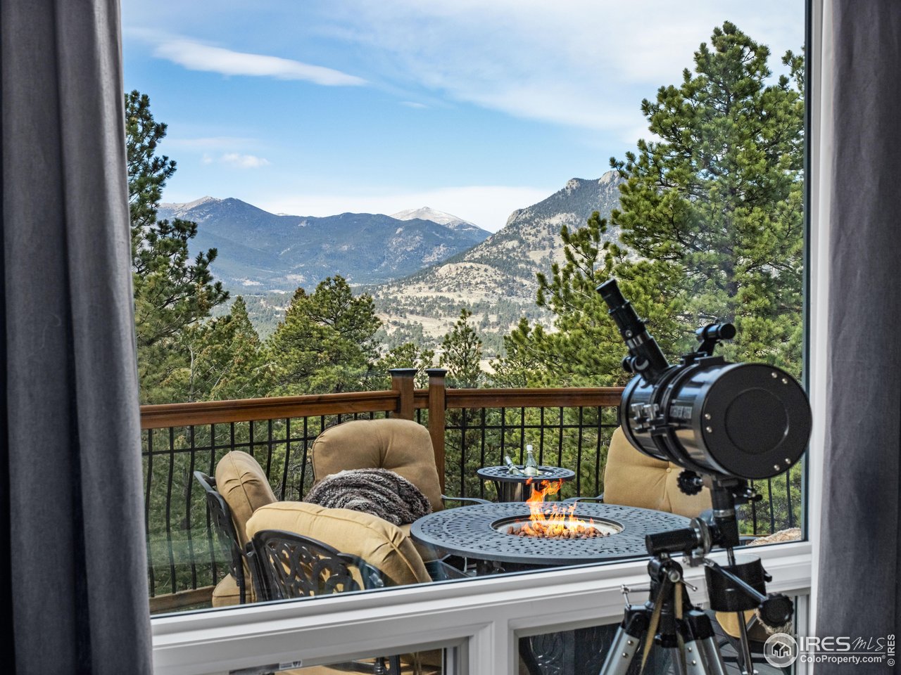1267 Upper Venner Road Estes Park, CO 80517 - Photo 3 of 44 Imagine Star-Gazing Here!