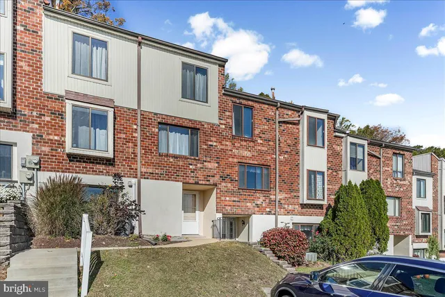 a view of a street with houses