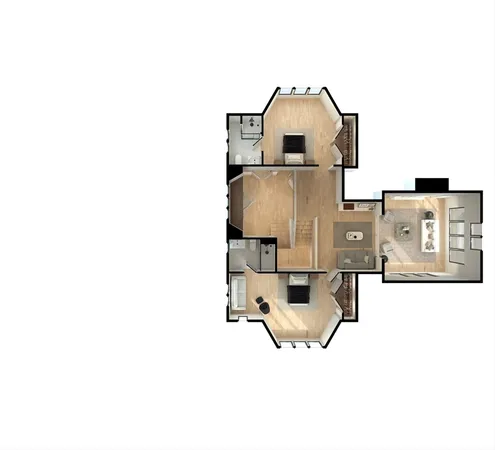 a picture of a floor plan