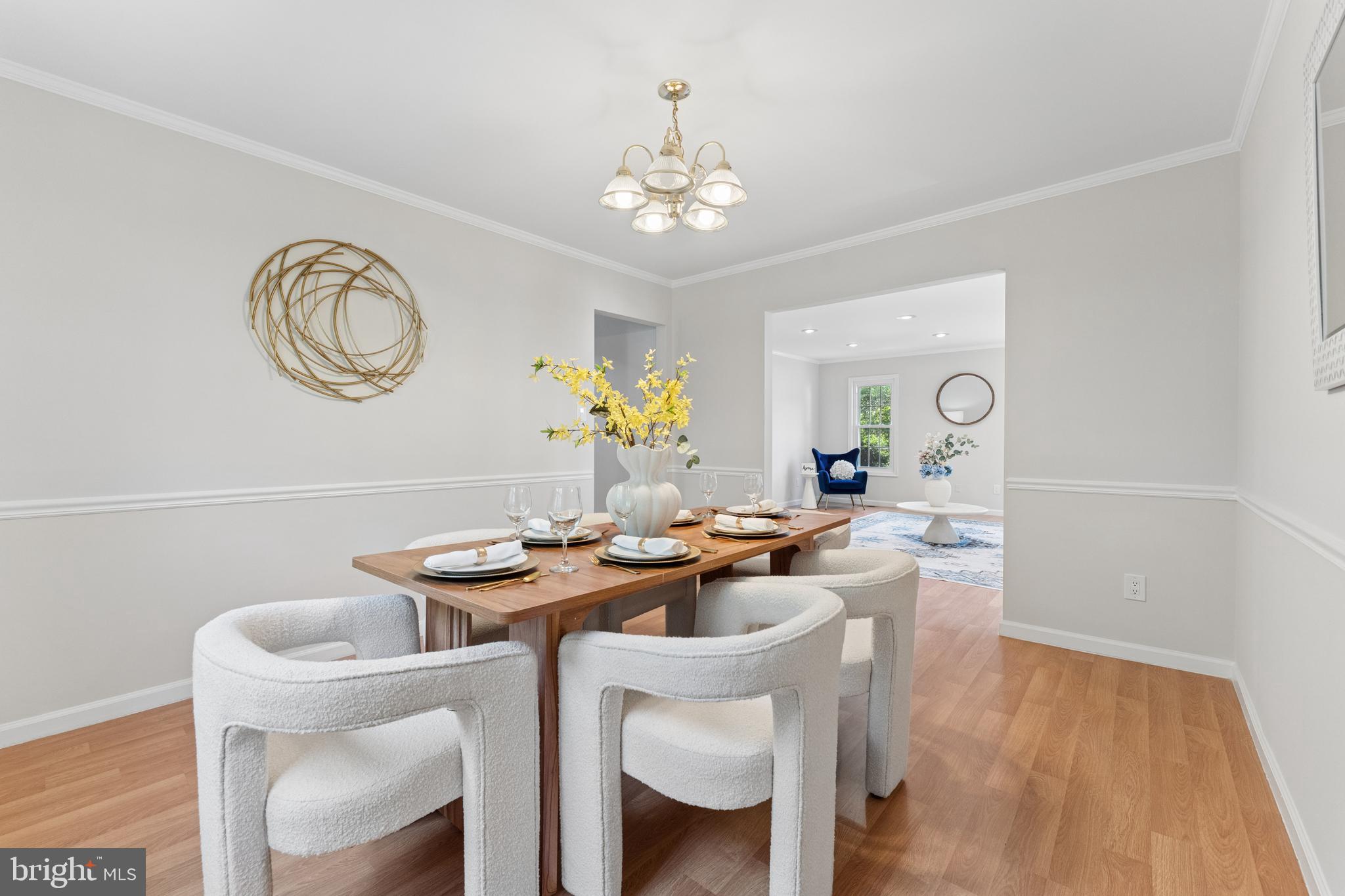 8523 Hooes Road Springfield, VA 22153 - Photo 18 of 69 Elegant Formal Dining Room